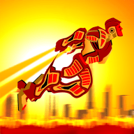 钢铁英雄空袭_logo