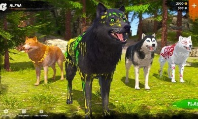 阿尔法野狼生存模拟器Wolf Simulator2