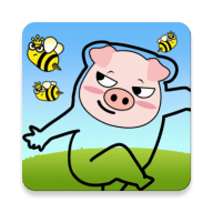 疯狂猪猪画线救援(Crazy Piggy)_logo
