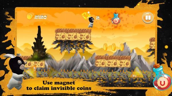 兔子小偷跑Ninja Hero Jump Run fight2