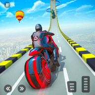 霓虹赛车坡道中文版(Light Bike Stunt)_logo
