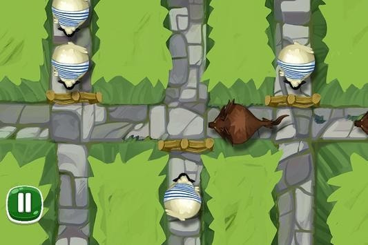 羊路危险Sheep and road2